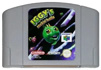 Game | Nintendo N64 | Iggy's Reckin Balls Physical Video Games Game Nintendo