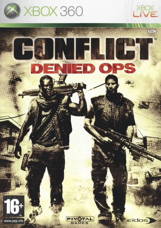 Game | Xbox 360 | Conflict: Denied Ops Physical Video Games Game Microsoft