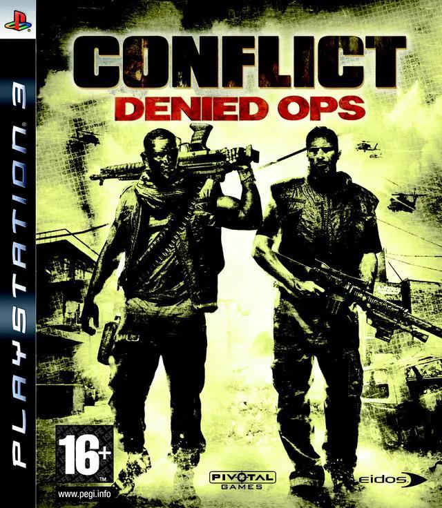 Game | Sony PlayStation PS3 | Conflict: Denied Ops Physical Video Games Game Sony