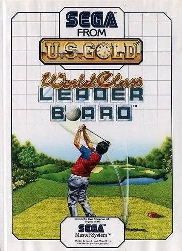 Game | Sega Master System | World Class Leader Board Golf Physical Video Games Game Sega