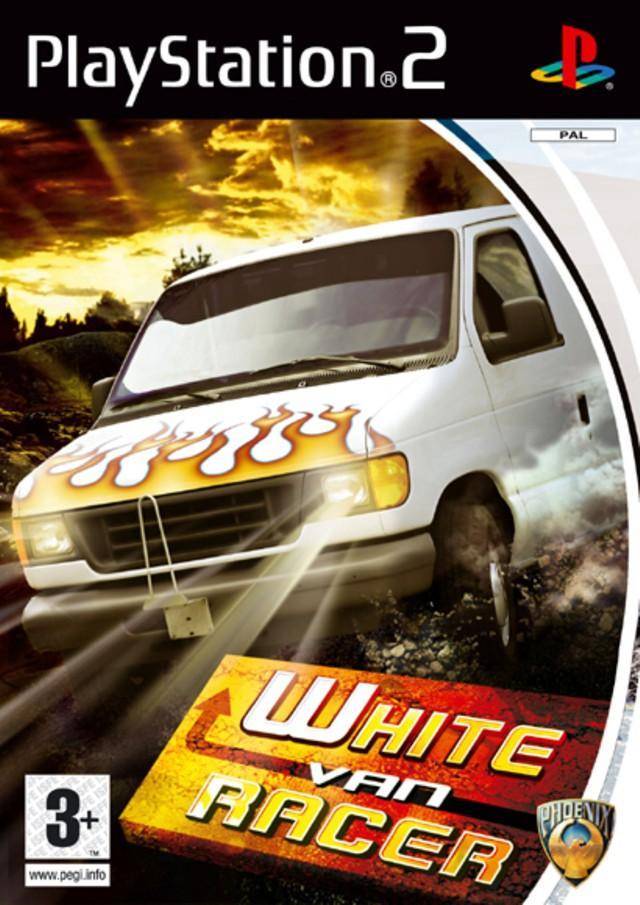 Game | Sony PlayStation PS2 | White Van Racer