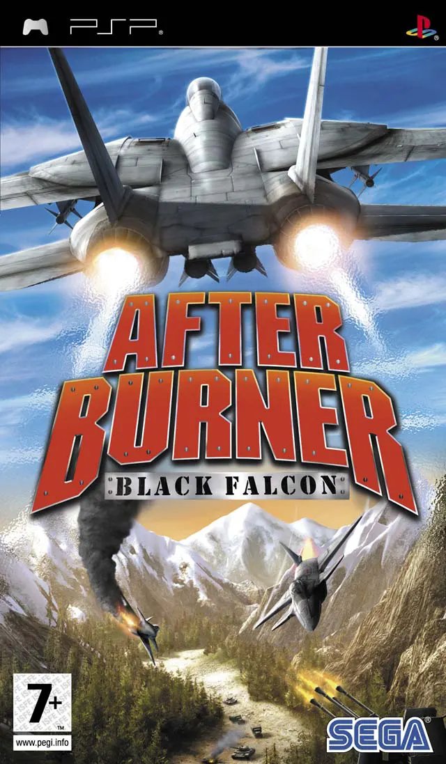 Game | Sony PSP | After Burner: Black Falcon Physical Video Games Game Sony