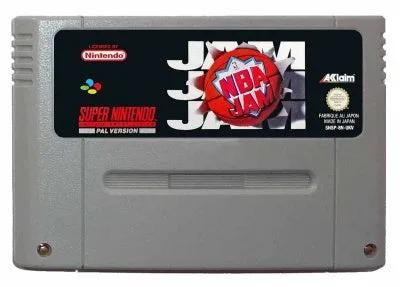 Game | Super Nintendo SNES | NBA Jam Physical Video Games Game Nintendo