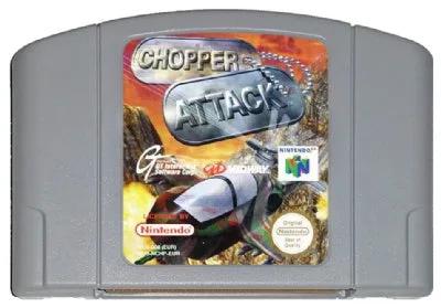 Game | Nintendo N64 | Chopper Attack Physical Video Games Game Nintendo