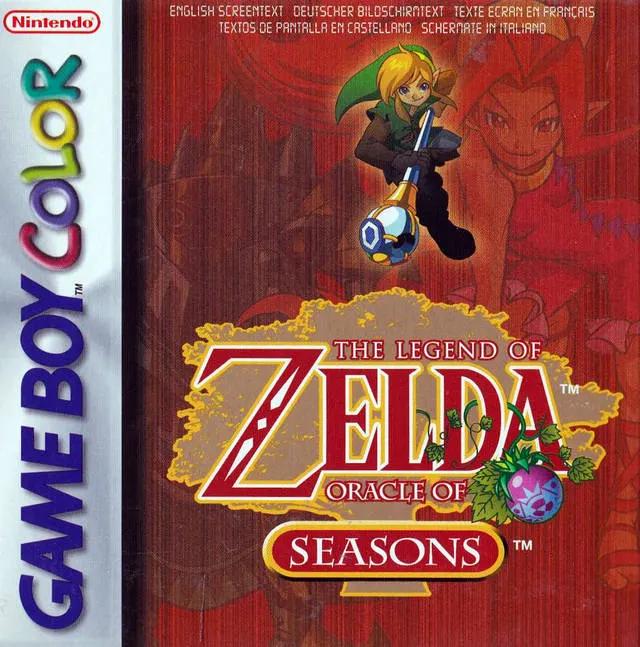 Game | Nintendo Game Boy Color GBC | Zelda Oracle Of Seasons Physical Video Games Game Nintendo