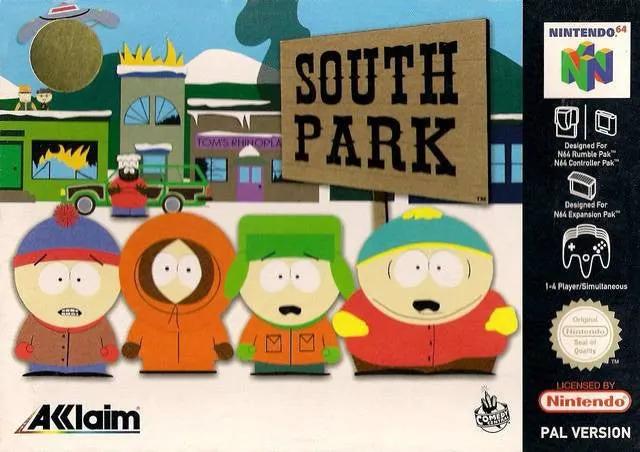 Game | Nintendo N64 | South Park Physical Video Games Game Nintendo
