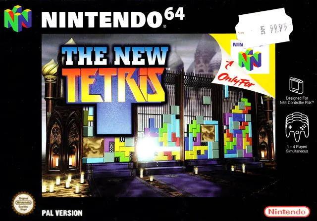Game | Nintendo N64 | The New Tetris Physical Video Games Game Nintendo