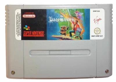 Game | Super Nintendo SNES | The Pagemaster Physical Video Games Game Nintendo