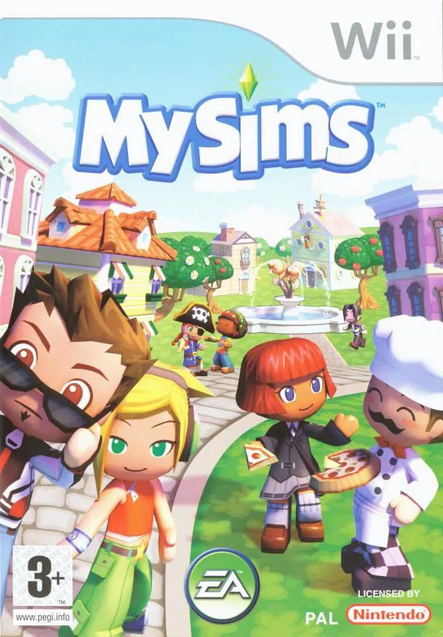 Game | Nintendo Wii | MySims Physical Video Games Game Nintendo