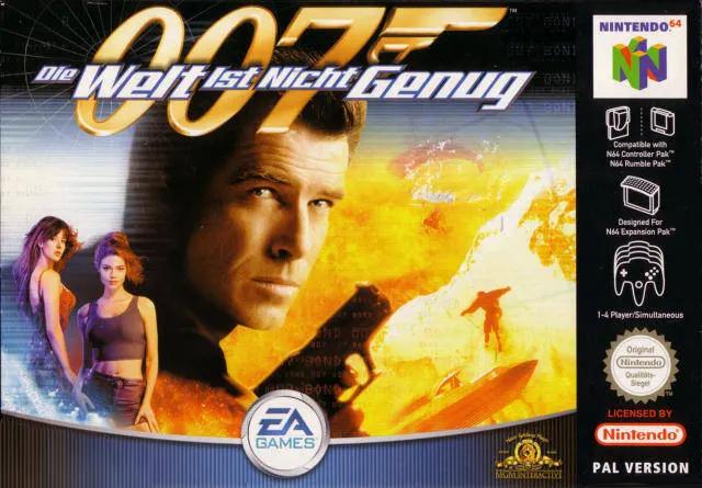 Game | Nintendo N64 | 007 The World is not enough Physical Video Games Game Nintendo