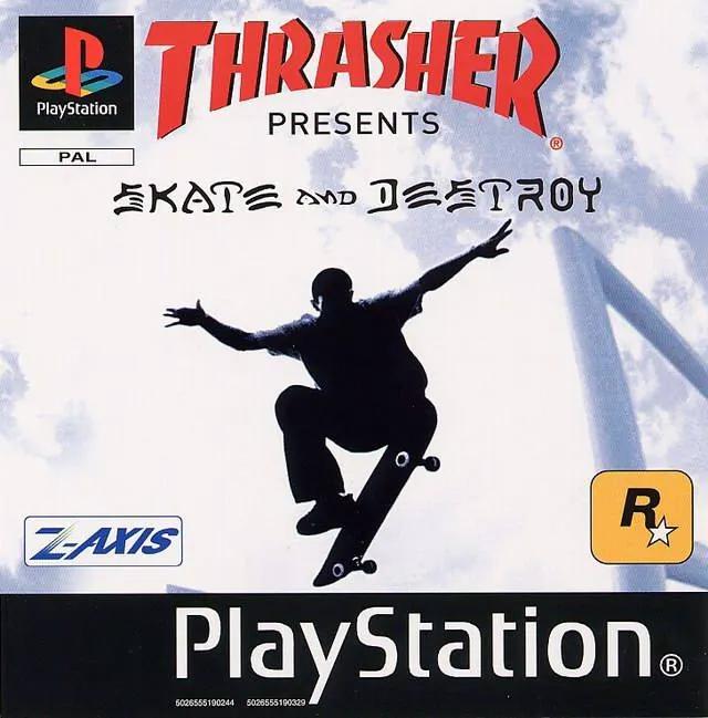 Game | Sony PlayStation PS1 | Thrasher: Skate And Destroy Physical Video Games Game Sony
