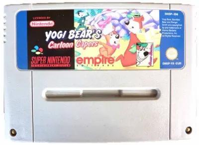 Game | Super Nintendo SNES | Yogi Bear's Cartoon Caper Physical Video Games Game Nintendo