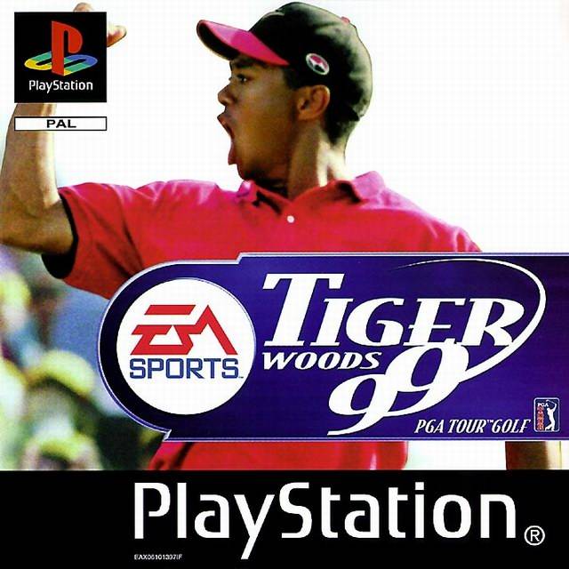 Game | Sony PlayStation PS1 | Tiger Woods PGA Tour Golf 99