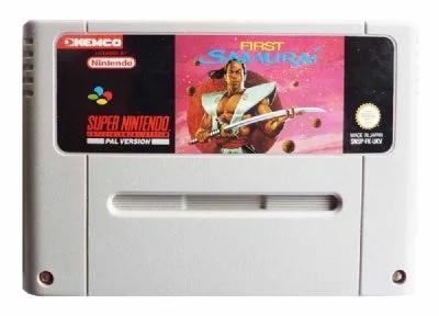 Game | Super Nintendo SNES | First Samurai Physical Video Games Game Nintendo