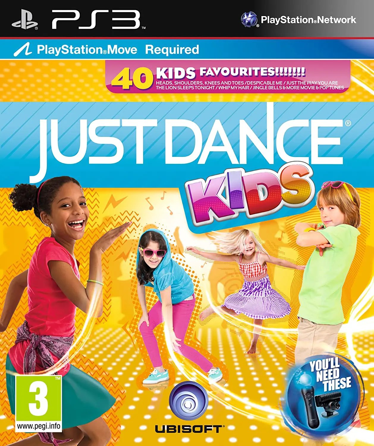Game | Sony PlayStation PS3 | Just Dance Kids Physical Video Games Game Sony