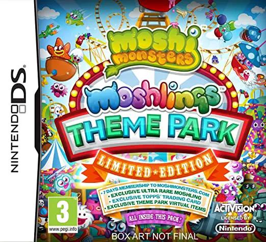 Game | Nintendo 3DS | Moshi Monsters: Moshlings Theme Park Physical Video Games Game Nintendo