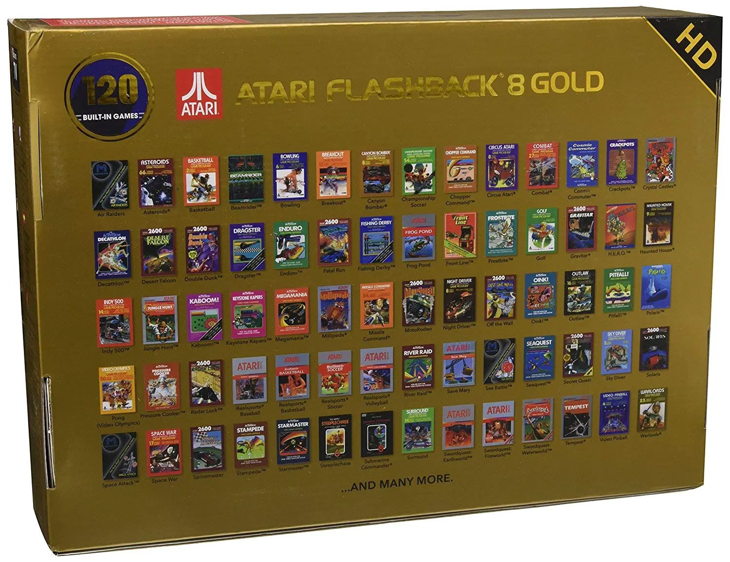 Console | Atari | Flashback 8 Gold HD Video Game Consoles Console Atari