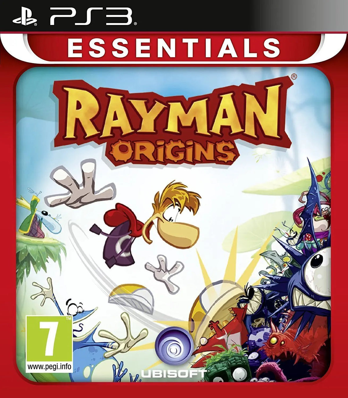Game | Sony PlayStation PS3 | Rayman Origins (Essentials) Physical Video Games Game Sony