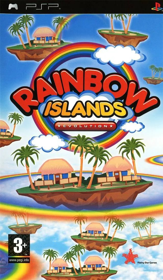 Game | Sony PSP | Rainbow Islands Evolution Physical Video Games Game Sony