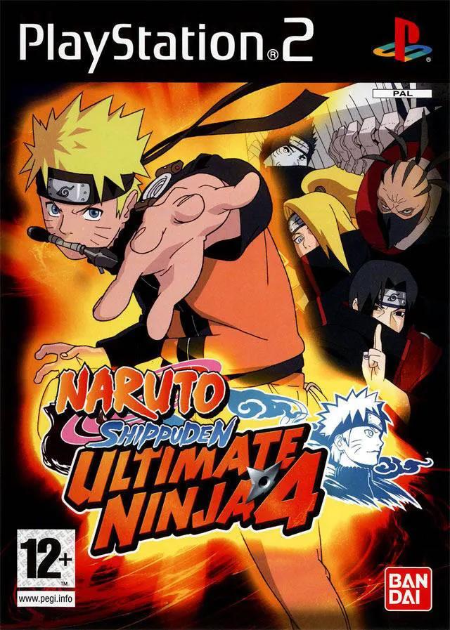 Game | Sony PlayStation PS2 | Naruto Shippuden: Ultimate Ninja 4 Physical Video Games Game Sony