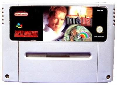 Game | Super Nintendo SNES | True Lies Physical Video Games Game Nintendo
