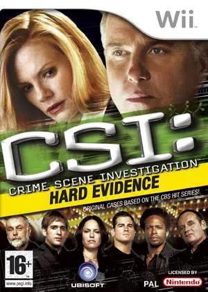 Game | Nintendo Wii | CSI: Hard Evidence Physical Video Games Game Nintendo