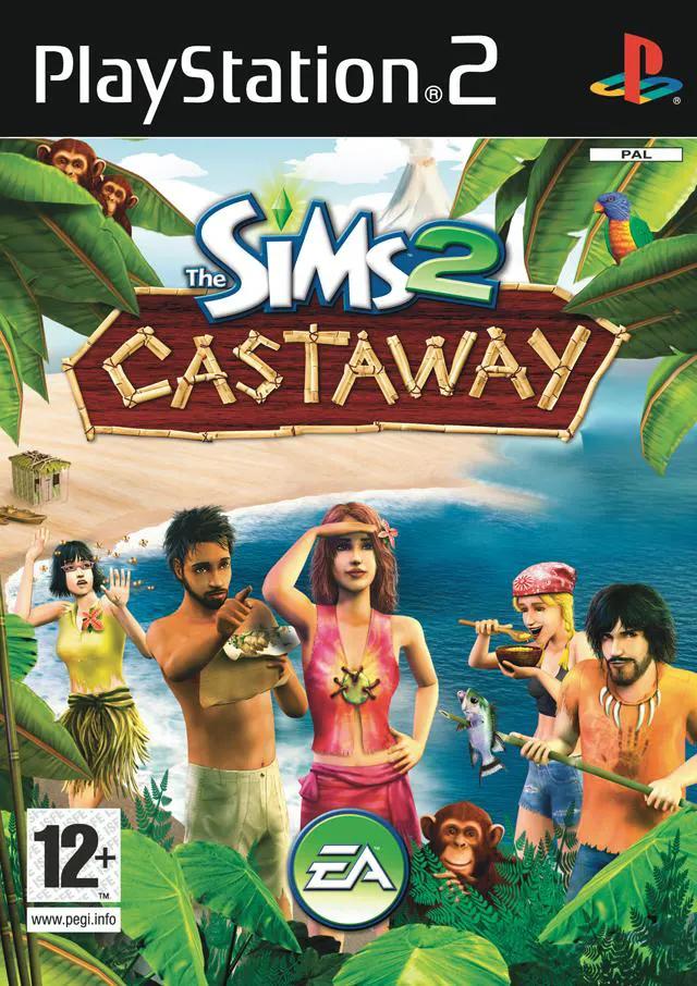 Game | Sony PlayStation PS2 | The Sims 2: Castaway Physical Video Games Game Sony