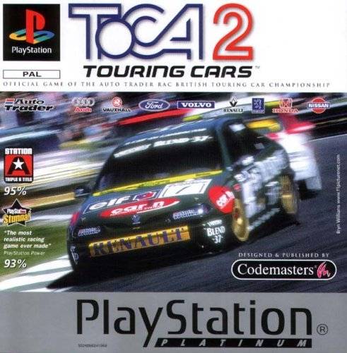 Game | Sony PlayStation PS1 | TOCA Touring Cars 2 (Platinum)