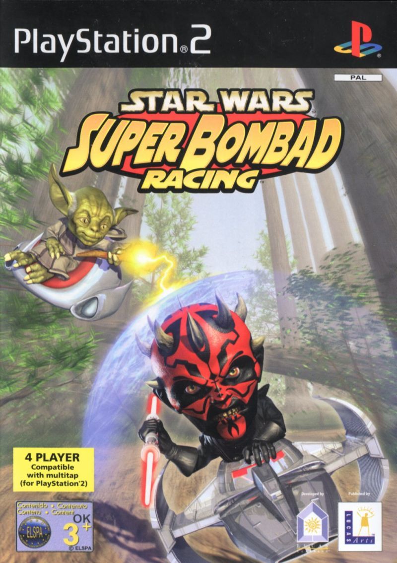 Game | Sony PlayStation PS2 | Star Wars Super Bombad Racing