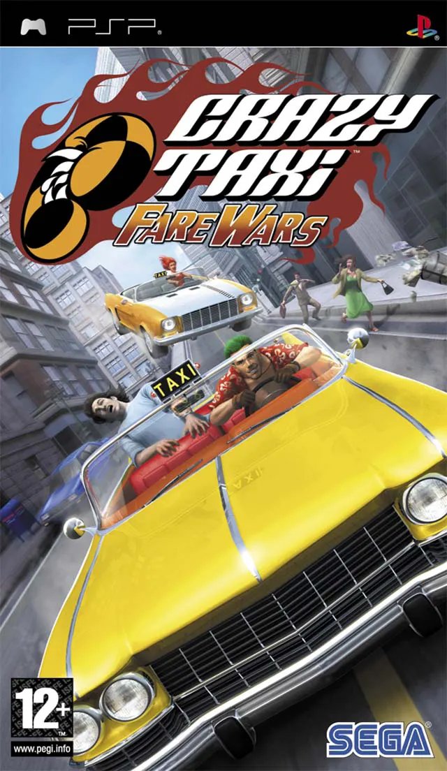 Game | Sony PSP | Crazy Taxi: Fare Wars Physical Video Games Game Sony
