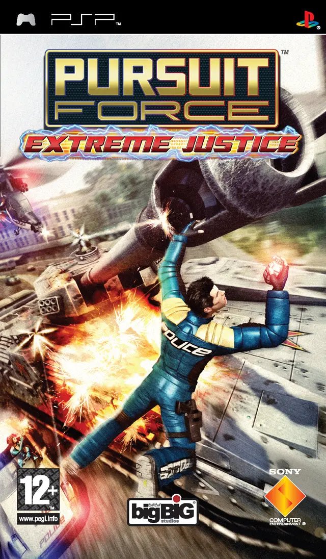 Game | Sony PSP | Pursuit Force: Extreme Justice Physical Video Games Game Sony