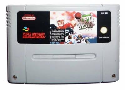 Game | Super Nintendo SNES | NFL Quarterback Club 96 Physical Video Games Game Nintendo