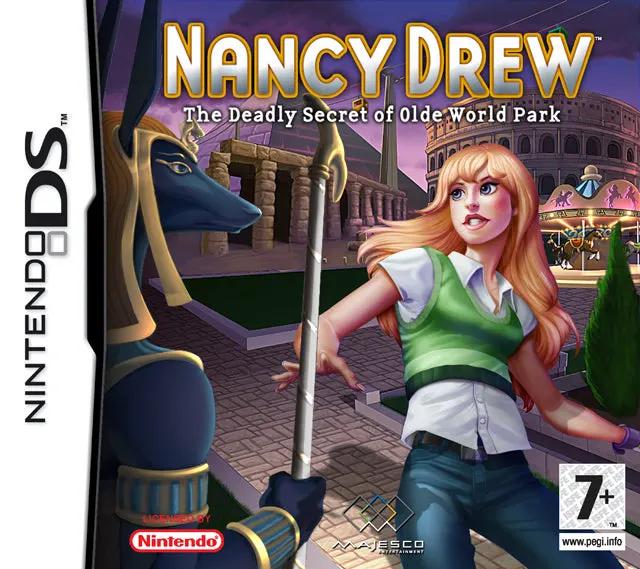 Game | Nintendo DS | Nancy Drew: The Deadly Secret Of Olde World Park Physical Video Games Game Nintendo