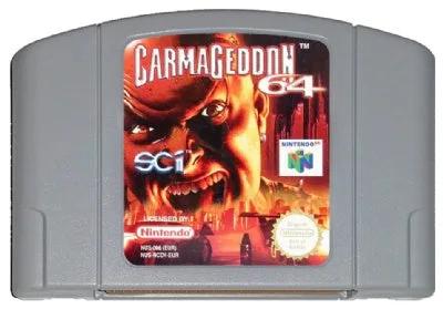 Game | Nintendo N64 | Carmageddon Physical Video Games Game Nintendo