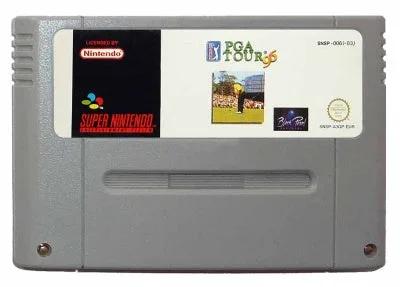 Game | Super Nintendo SNES | PGA Tour 96 Physical Video Games Game Nintendo