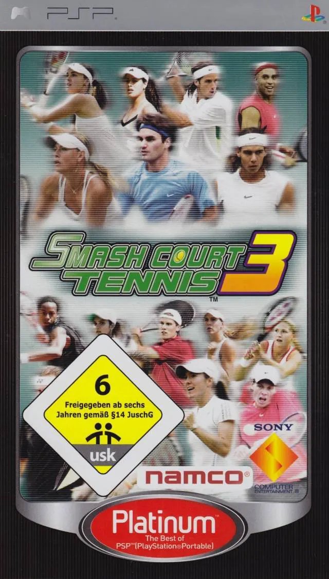 Game | Sony PSP | Smash Court Tennis 3 (Platinum) Physical Video Games Game Sony