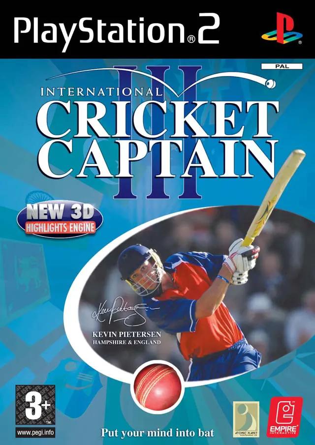 Game | Sony PlayStation PS2 | International Cricket Captain III Physical Video Games Game Sony