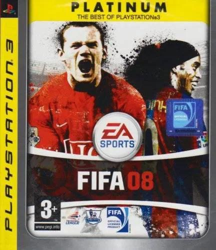 Game | Sony PlayStation PS3 | FIFA 08 (Platinum) Physical Video Games Game Sony
