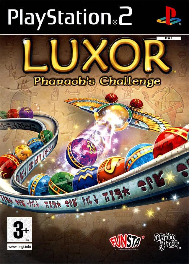 Game | Sony PlayStation PS2 | Luxor Pharaoh's Challenge Physical Video Games Game Sony