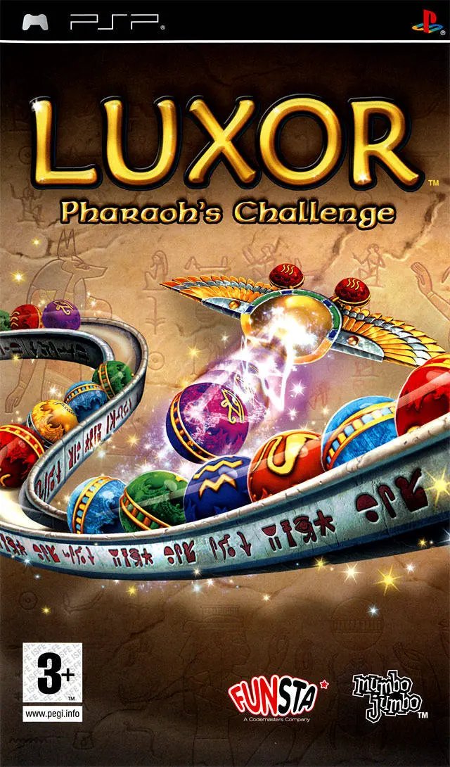 Game | Sony PSP | Luxor: Pharaoh's Challenge Physical Video Games Game Sony