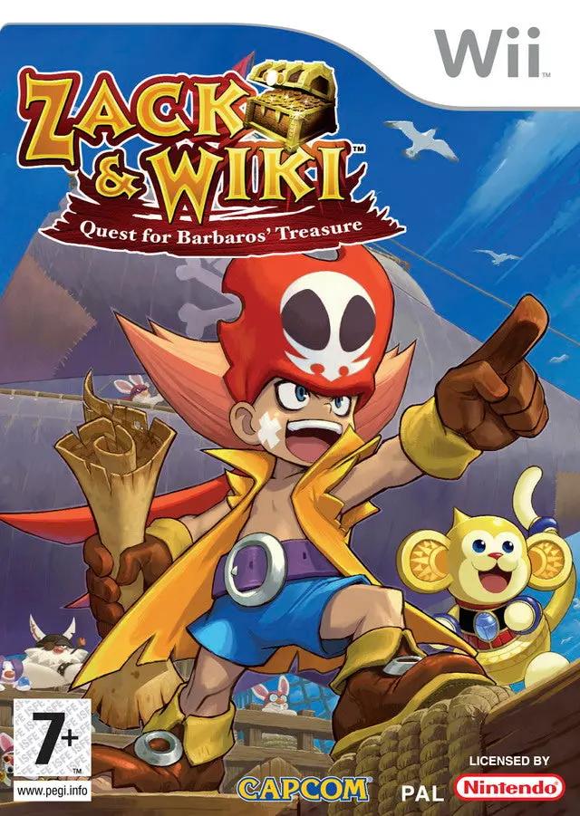 Game | Nintendo Wii | Zack & Wiki: Quest For Barbaros' Treasure Physical Video Games Game Nintendo