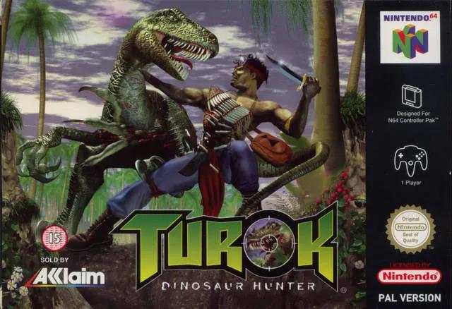 Game | Nintendo N64 | Turok Dinosaur Hunter Physical Video Games Game Nintendo