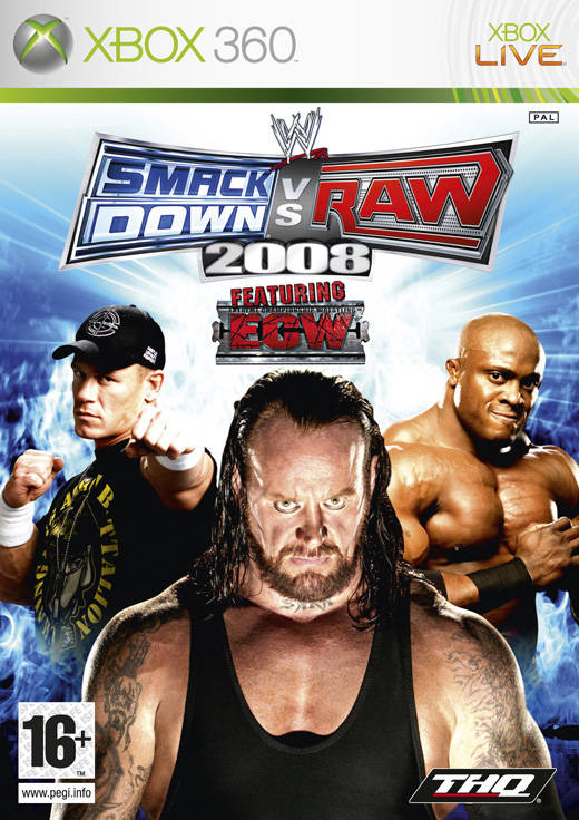 Game | Xbox 360 | WWE SmackDown Vs. Raw 2008