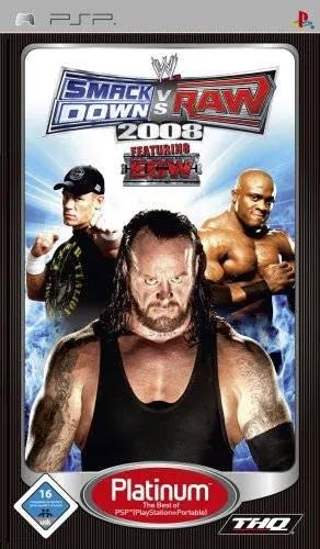 Game | Sony PSP | WWE SmackDown Vs. Raw 2008 (Platinum) Physical Video Games Game Sony