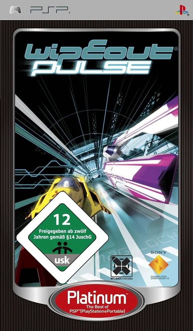 Game | Sony PSP | Wipeout Pulse (Platinum) Physical Video Games Game Sony