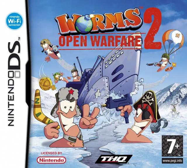 Game | Nintendo DS | Worms Open Warfare 2 Physical Video Games Game Nintendo