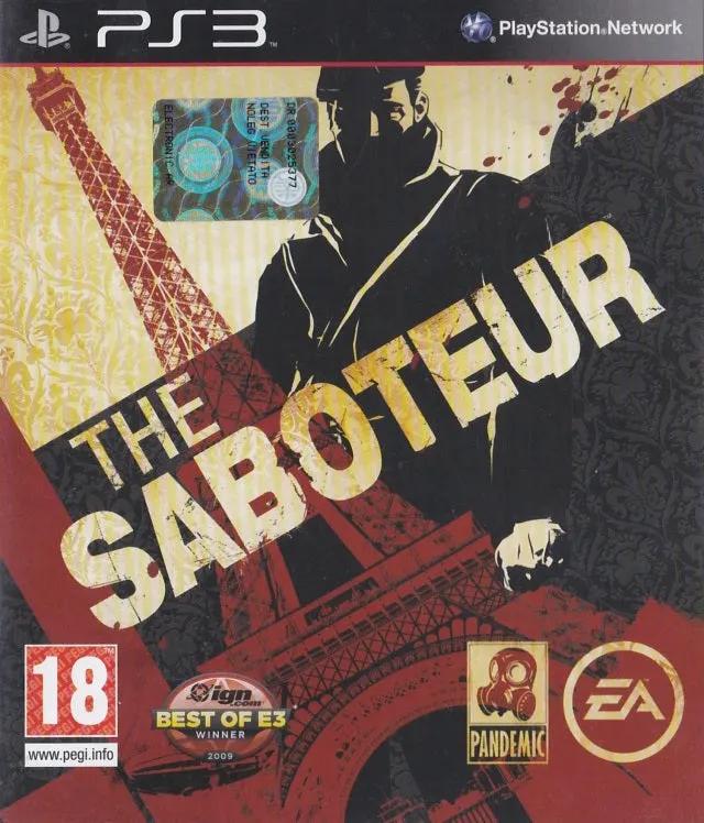 Game | Sony PlayStation PS3 | The Saboteur Physical Video Games Game Sony