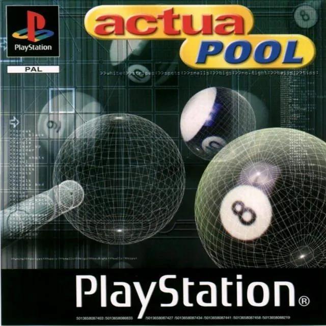 Game | Sony PlayStation PS1 | Actua Pool Physical Video Games Game Sony