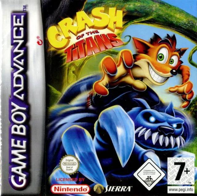 Game | Nintendo Game Boy Advance GBA | Crash Of The Titans Physical Video Games Game Nintendo