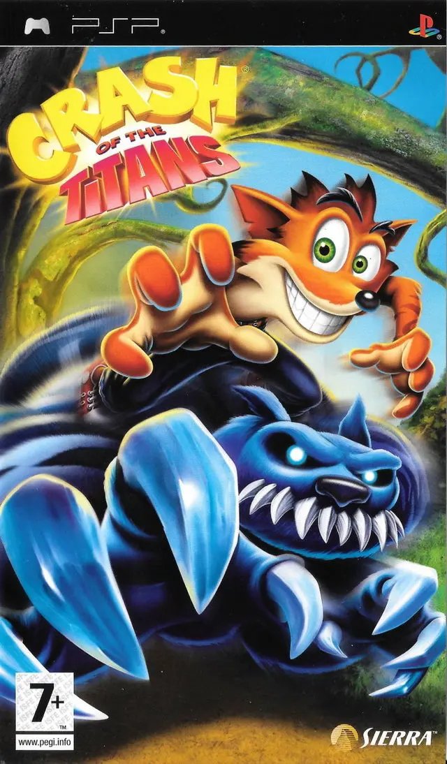 Game | Sony PSP | Crash Of The Titans Physical Video Games Game Sony
